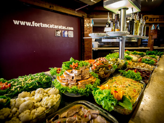 Hot dishes buffet